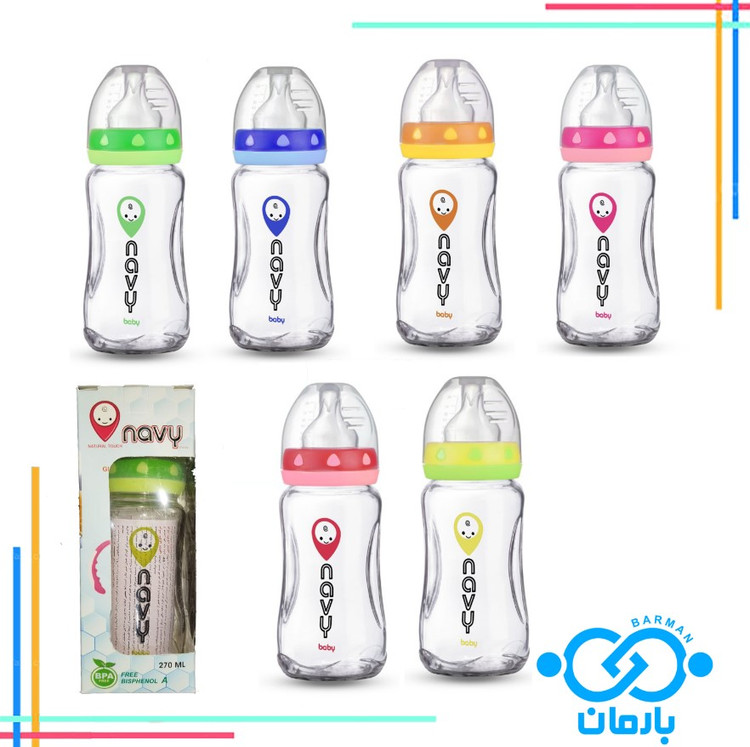 شیشه شیر تو پلاس 270میلی پیرکس بدون دسته+بطریpp آفر