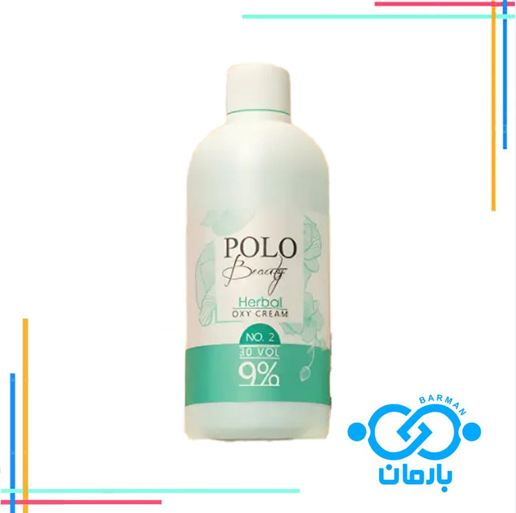 اکسیدان9% (شماره دو)150میل گیاهی پلو polo beauty