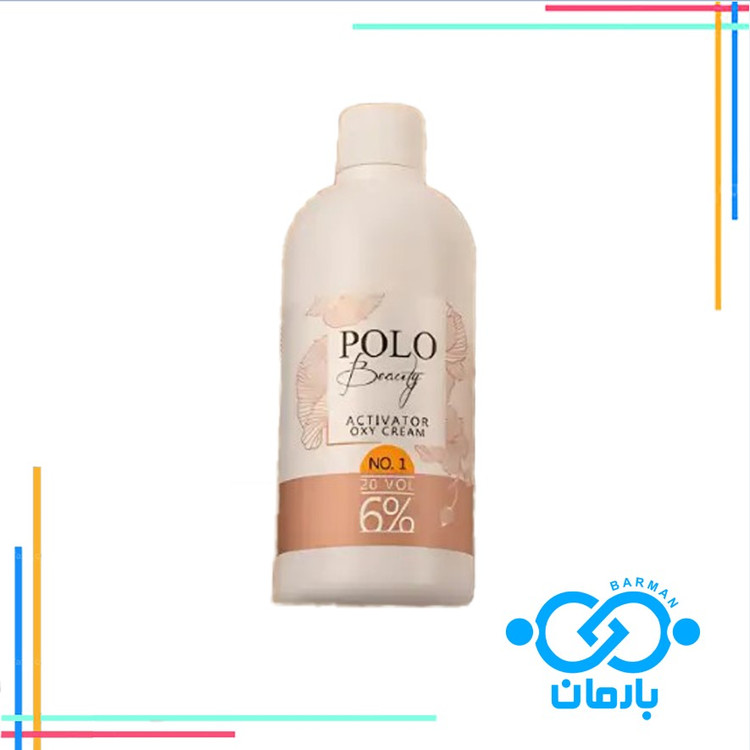 اکسیدان6% (شماره یک)150میل معمولی پلو polo beauty