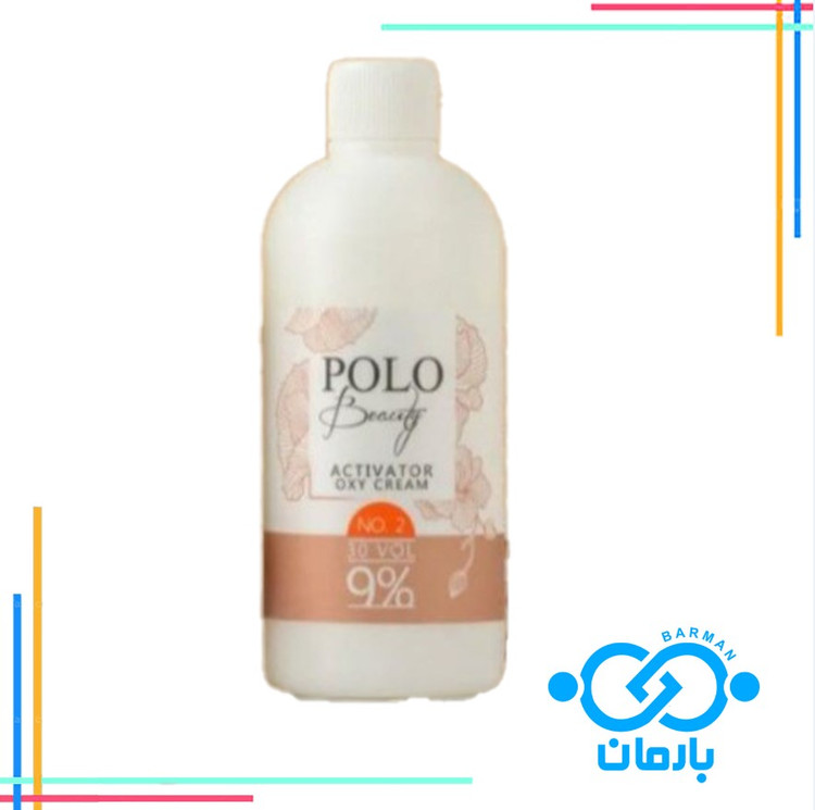 اکسیدان9% (شماره دو)150میل معمولی پلو polo beauty