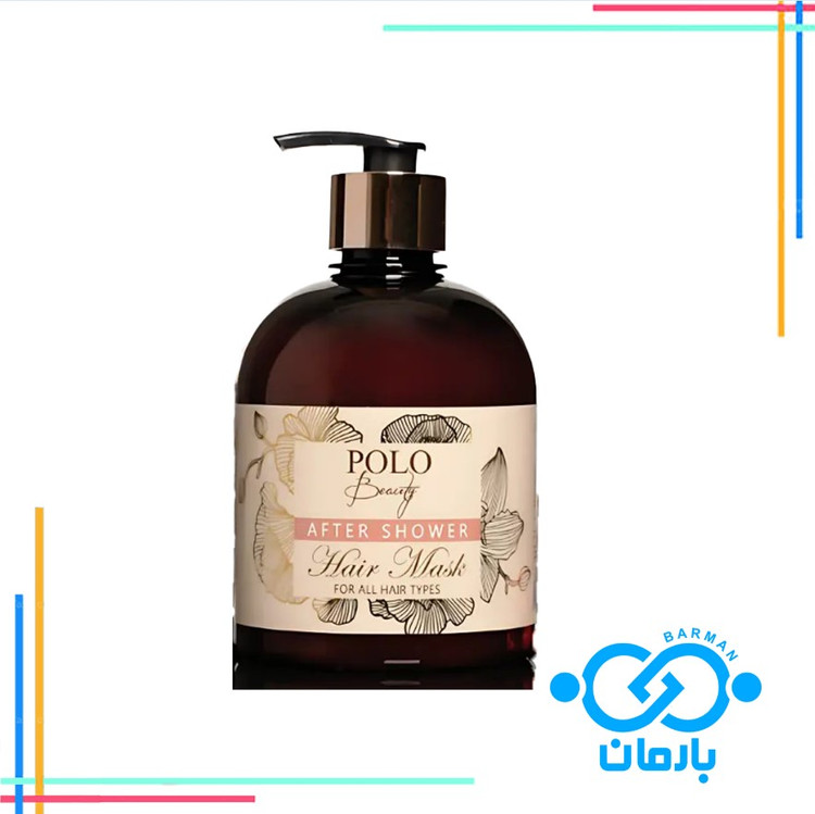 ماسک مو بدون سولفات بدون آبکشی پلو بیوتی 450 میلیpolo beauty